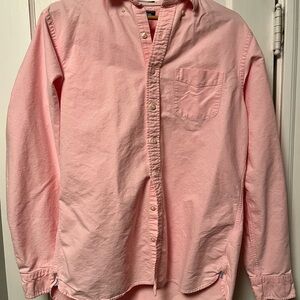 Lands' End Pink Sail Rigger Oxford Medium Tall
